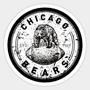 Vintage Chicago Bears Sticker